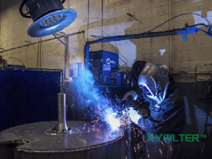 新源环保焊接烟尘粉尘治理工程案例